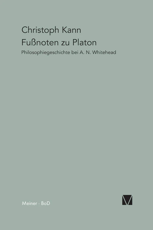 Fußnoten zu Platon: Philosophiegeschichte bei A. N. Whitehead: 23 (Paradeigmata)