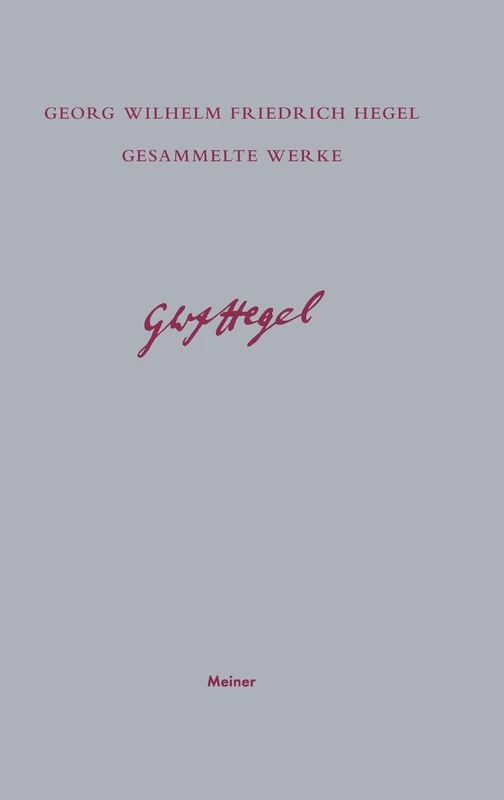 Gesammelte Werke / Jenaer Systementwürfe II - Image 1