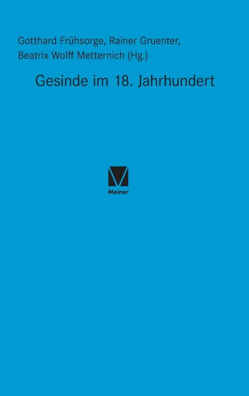 Gesinde im 18. Jahrhundert: 12