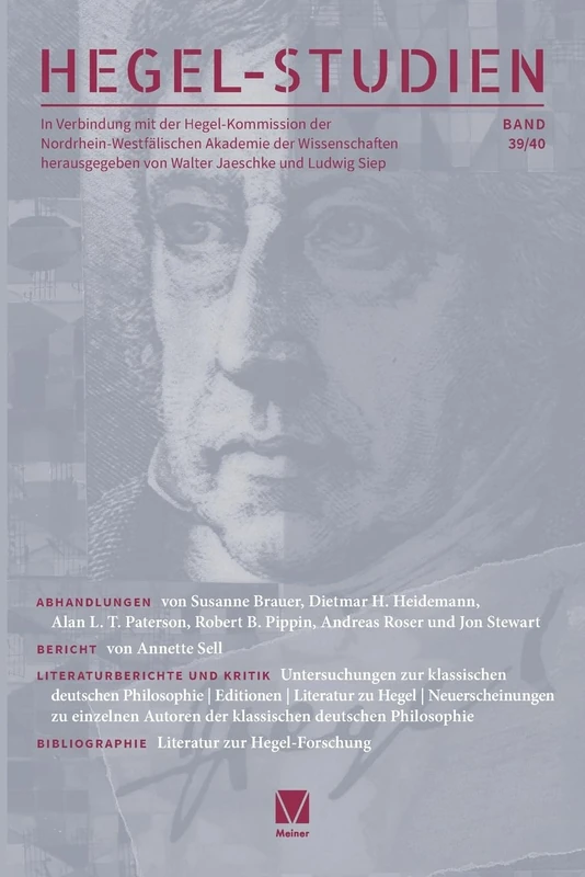Hegel-Studien 39/40 - Image 1