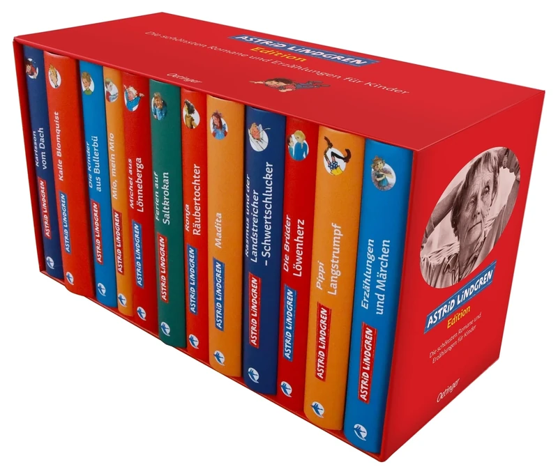 Astrid-Lindgren-Edition: Die schönsten Romane und Erzählungen für Kinder