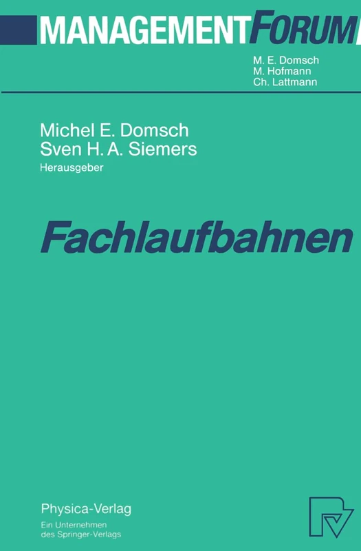 Fachlaufbahnen (Management Forum)