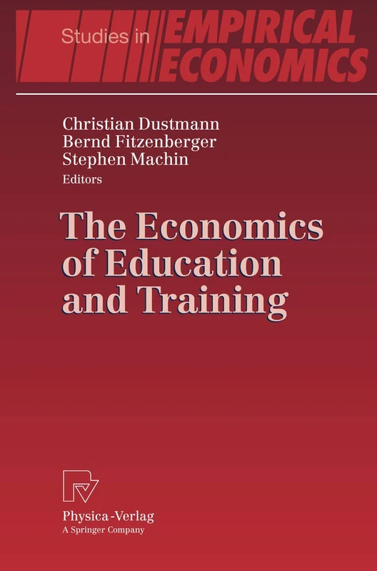 Springer - The Economics of Education and Training Book