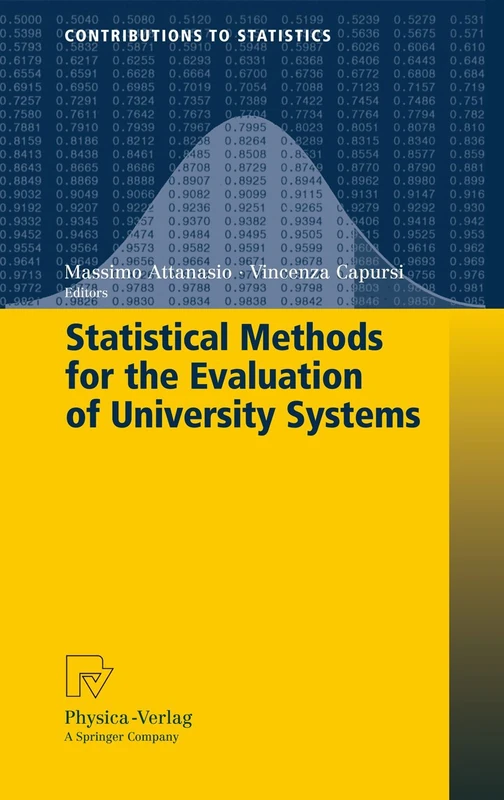 Statistical Methods for the Evaluation of University Systems (Contributions to Statistics)