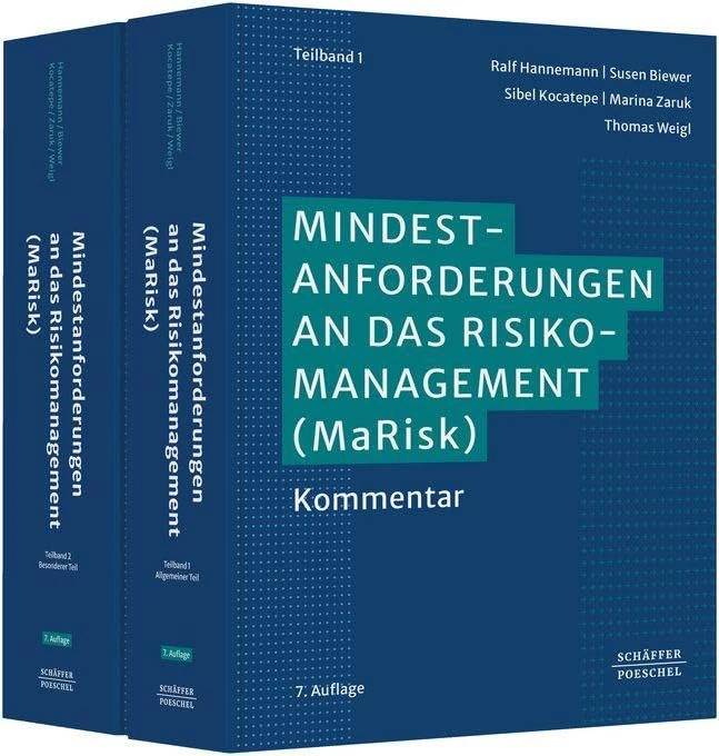 Mindestanforderungen an das Risikomanagement (MaRisk): Kommentar. Umsetzungshilfe zur 7. & 8. MaRisk-Novelle; mit Anforderungen der EBA an die Kreditvergabe und Überwachung, Management von ESG-Risiken - Image 1