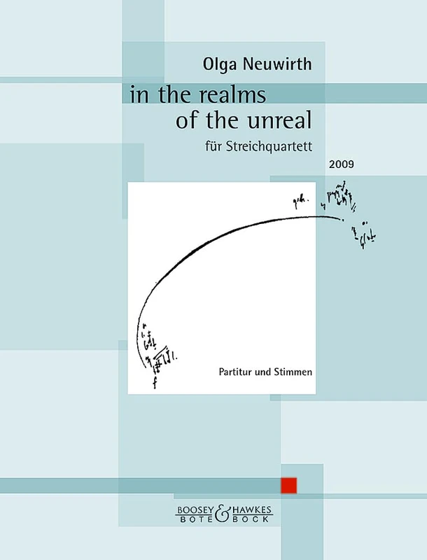 in the realms of the unreal: Streichquartett. Partitur und Stimmen.