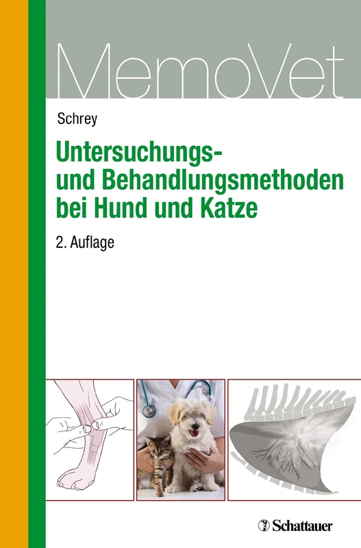 Untersuchungs- und Behandlungsmethoden bei Hund und Katze: MemoVet - Image 1