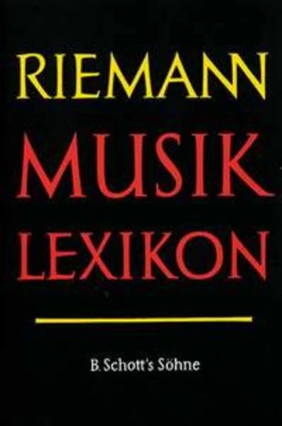 Riemann Musiklexikon: Ergänzungsband zum Personenteil A-K