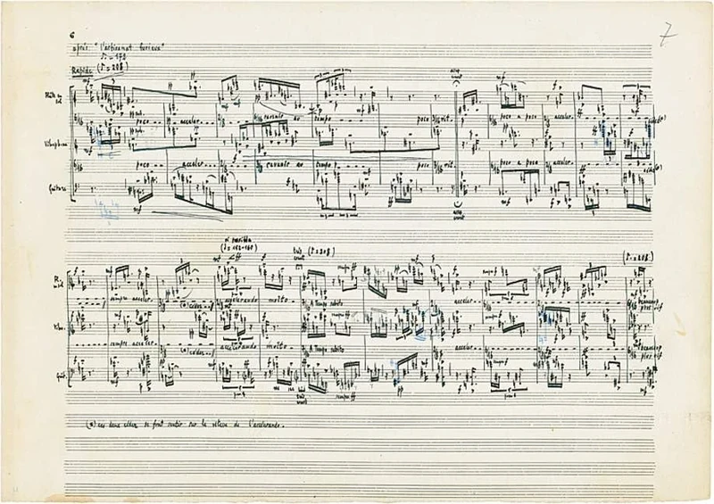 Le Marteau Sans MaiTre: Fac-Simile De l'ePure Et De La PremieRe Mise Au Net De La Partition