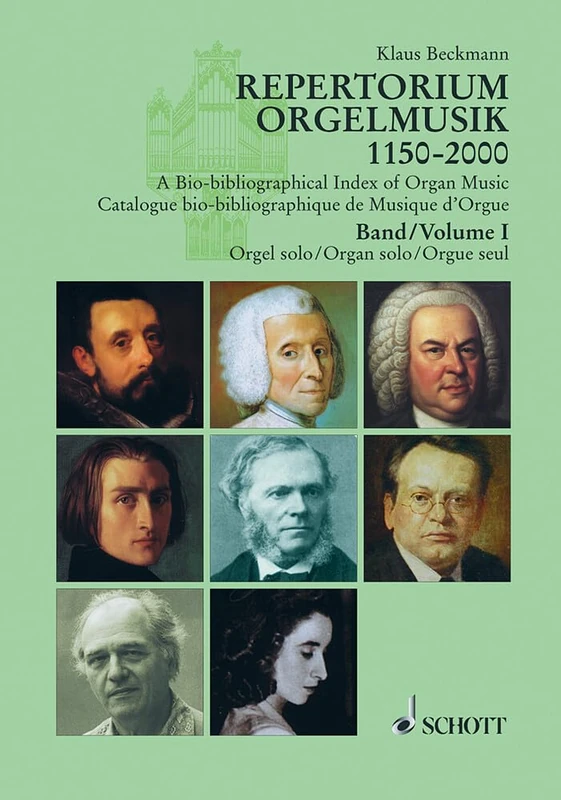 Repertorium Orgelmusik 1150-2000: Compositeurs - OEuvres - Éditions. 57 pays - Une selection