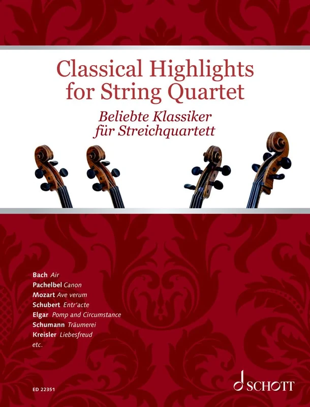 Classical Highlights: Arranged for String Quartet, Double Bass Ad Lib. - Image 1
