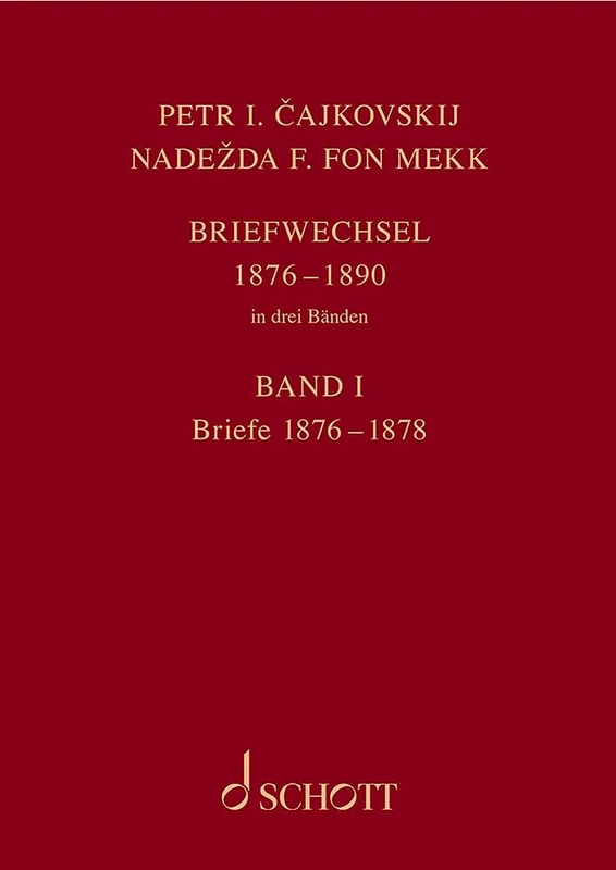 Petr I. Cajkovskij Und Nadezda F. Fon Mekk.: Briefwechsel in Drei BaNden - Band 1: Band 1: Briefe 1876–1878