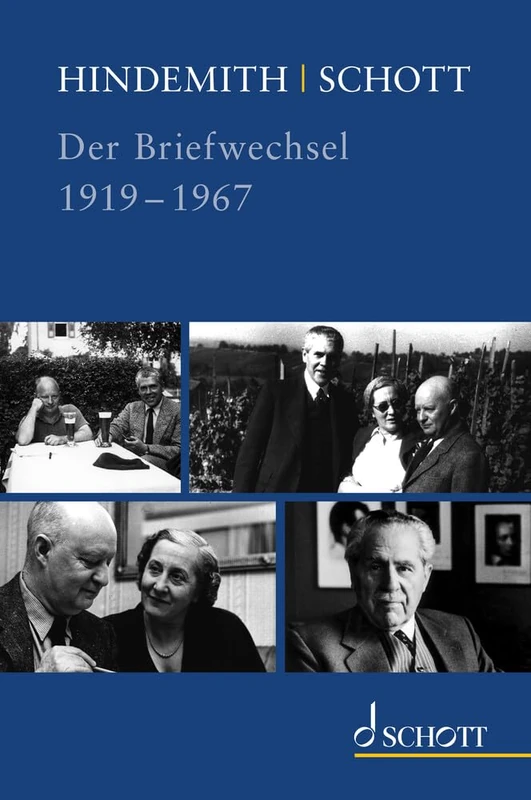Hindemith - Schottverlag. Der Briefwechsel: Herausgegeben von Susanne Schaal-Gotthardt, Luitgard Schader und Heinz-Jürgen Winkler