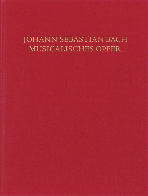 Musical Offering, Bwv 1079: Clothbound Score