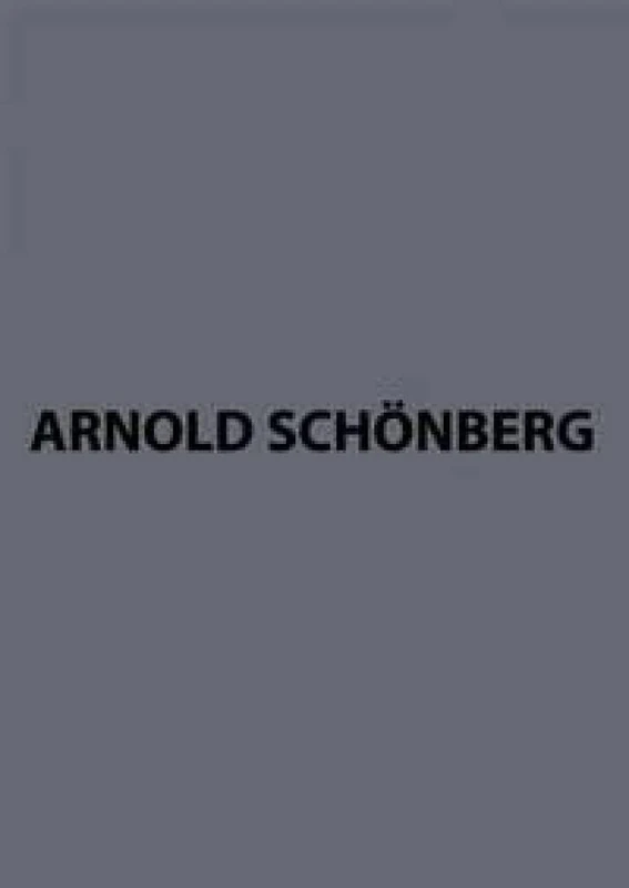 Pelleas and Melisande Op. 5: Symphonische Dichtung: Symphonische Dichtung. op. 5. orchestra. Partition.