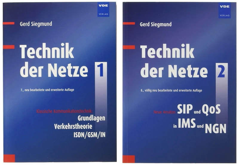 Technik der Netze (Set): Set bestehend aus: Band 1: Klassische Kommunikationstechnik Band 2: Neue Ansätze: SIP und QoS in IMS und NGN - Image 1