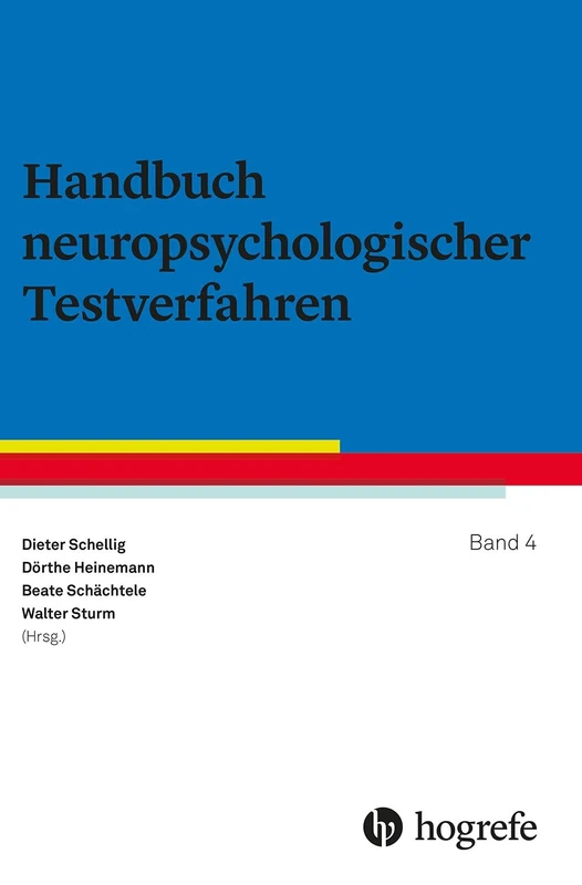 Handbuch neuropsychologischer Testverfahren Band 4 - Image 1