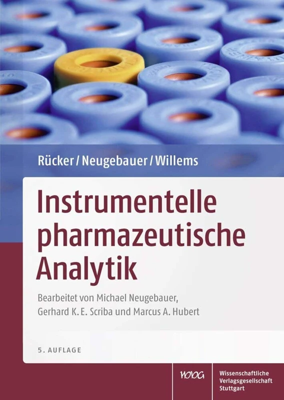 Instrumentelle pharmazeutische Analytik: Lehrbuch zu spektroskopischen, chromatographischen, elektrochemischen und thermischen Analysenmethoden - Image 1