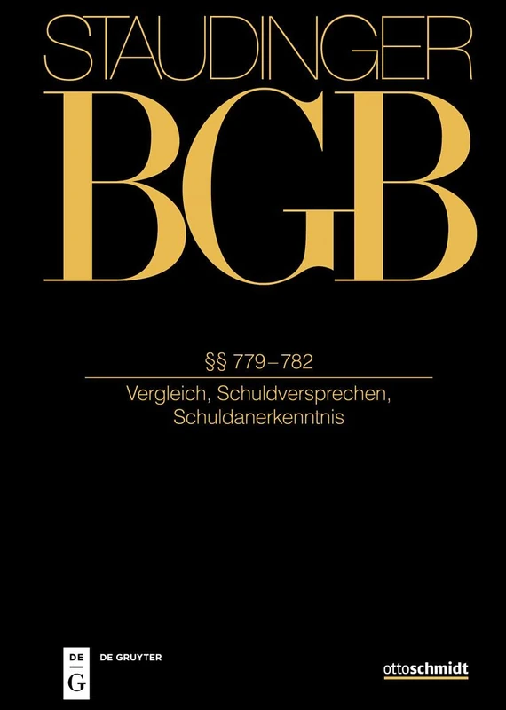 §§ 779-782: (Vergleich, Schuldversprechen, Schuldanerkenntnis) - Image 1