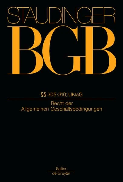 §§ 305-310; UKlaG: (Recht der Allgemeinen Geschäftsbedingungen) - Image 1