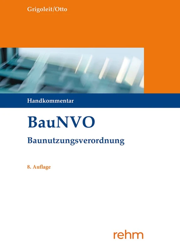 BauNVO - Baunutzungsverordnung: Handkommentar