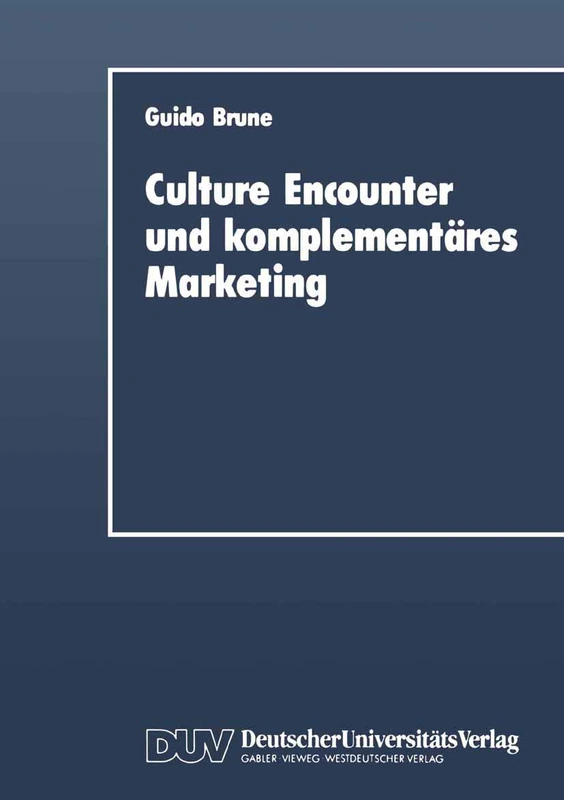 Culture Encounter and komplementäres Marketing - Image 1