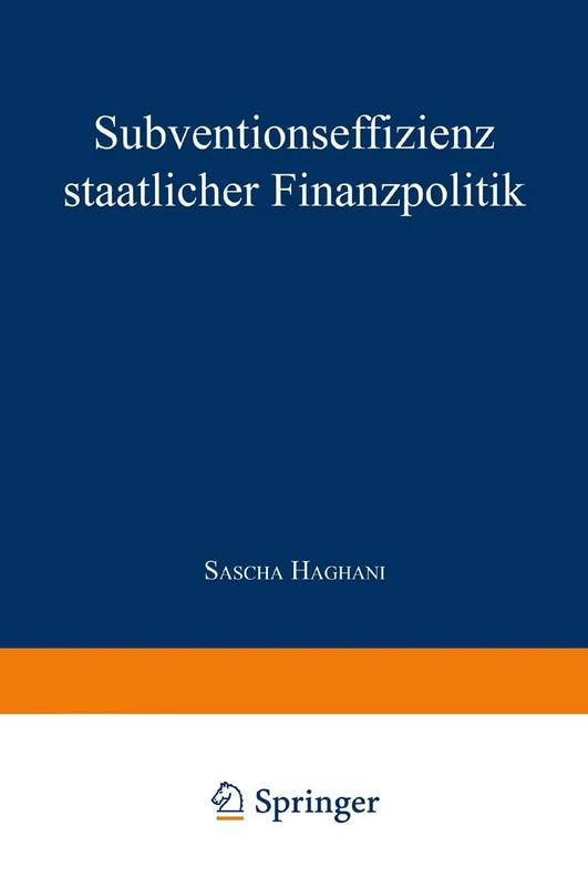 Subventionseffizienz staatlicher Finanzpolitik - Image 1