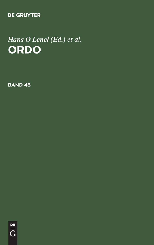 Ordo: Soziale Marktwirtschaft: Anspruch Und Wirklichkeit Seit Fünfzig Jahren: 48