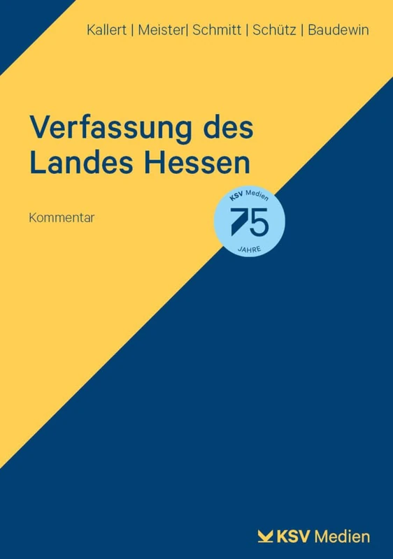 Verfassung des Landes Hessen: Kommentar