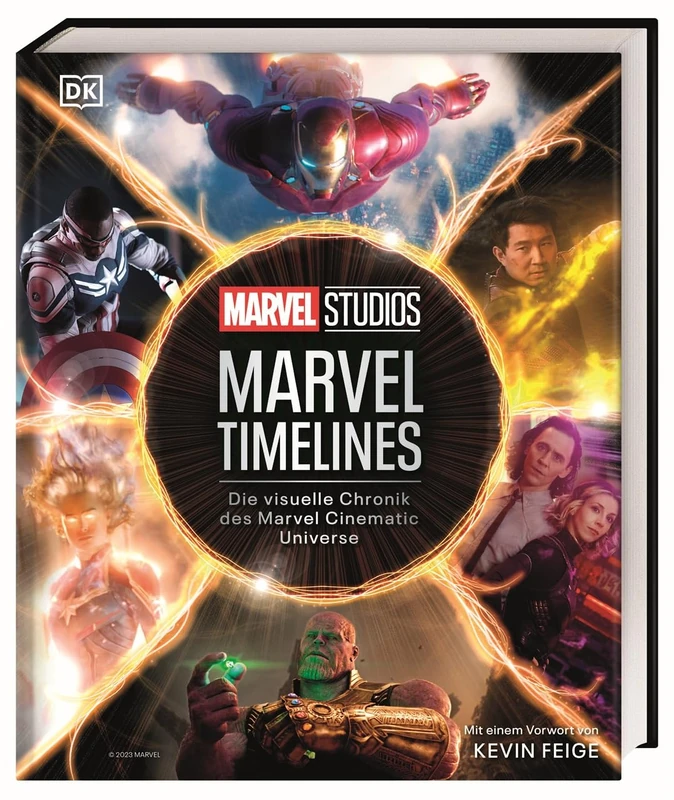 MARVEL Studios Marvel Timelines: Die visuelle Chronik des Marvel Cinematic Universe. Mit einem Vorwort von Kevin Feige