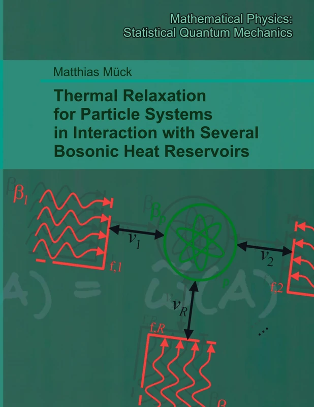 Thermal Relaxation for Particle Systems in Interaction with Several Bosonic Heat Reservoirs