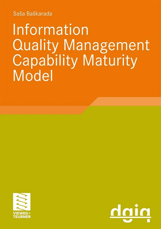 IQM-CMM: Information Quality Management Capability Maturity Model (Ausgezeichnete Arbeiten zur Informationsqualität) - Image 1