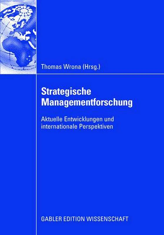 Strategische Managementforschung: Aktuelle Entwicklungen und internationale Perspektiven - Image 1