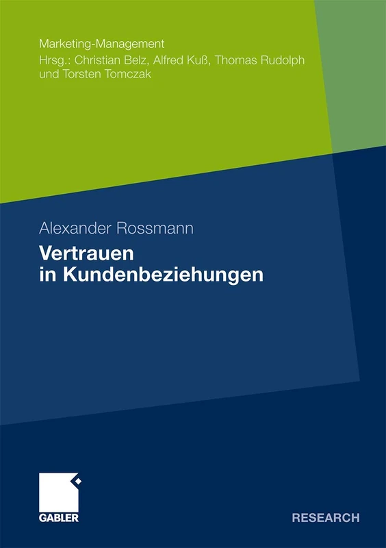 Vertrauen in Kundenbeziehungen (Marketing-Management)