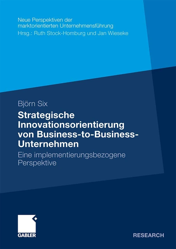 Strategische Innovationsorientierung von Business-to-Business-Unternehmen: Eine implementierungsbezogene Perspektive (Neue Perspektiven der marktorientierten Unternehmensführung)