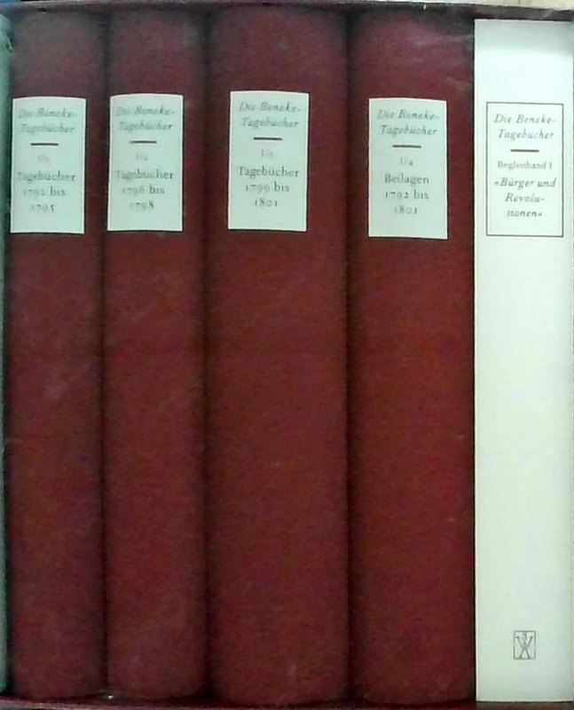Die Tagebücher I (1792-1801)