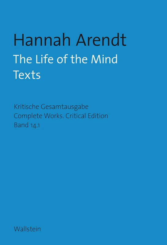 The Life of the Mind: Texts