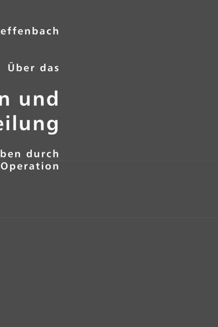 Über das Schielen und die Heilung desselben durch die Operation - Image 1