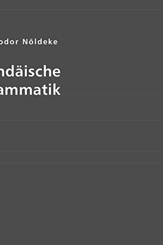 Mandäische Grammatik - Image 1