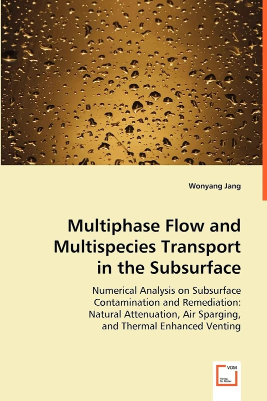 Multiphase Flow and Multispecies Transport in the Subsurface: Numerical Analysis on Subsurface Contamination and Remediation: Natural Attenuation, Air Sparging, and Thermal Enhanced Venting