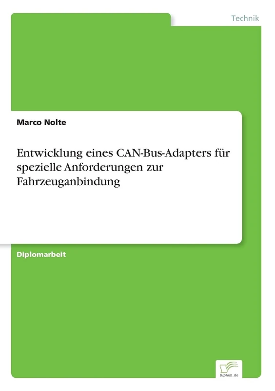Entwicklung eines CAN-Bus-Adapters für spezielle Anforderungen zur Fahrzeuganbindung - Image 1