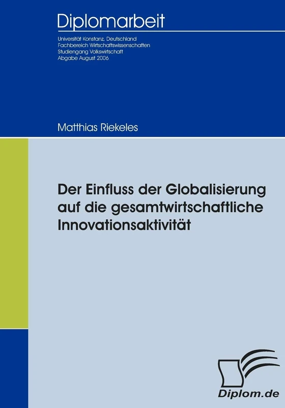 Der Einfluss der Globalisierung auf die gesamtwirtschaftliche Innovationsaktivität - Image 1