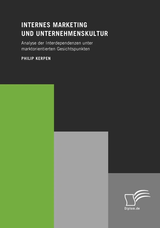 Internes Marketing und Unternehmenskultur: Analyse der Interdependenzen unter marktorientierten Gesichtspunkten