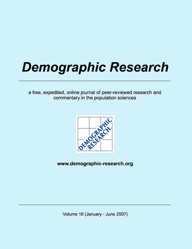 Demographic Research, Volume 16 - Image 1