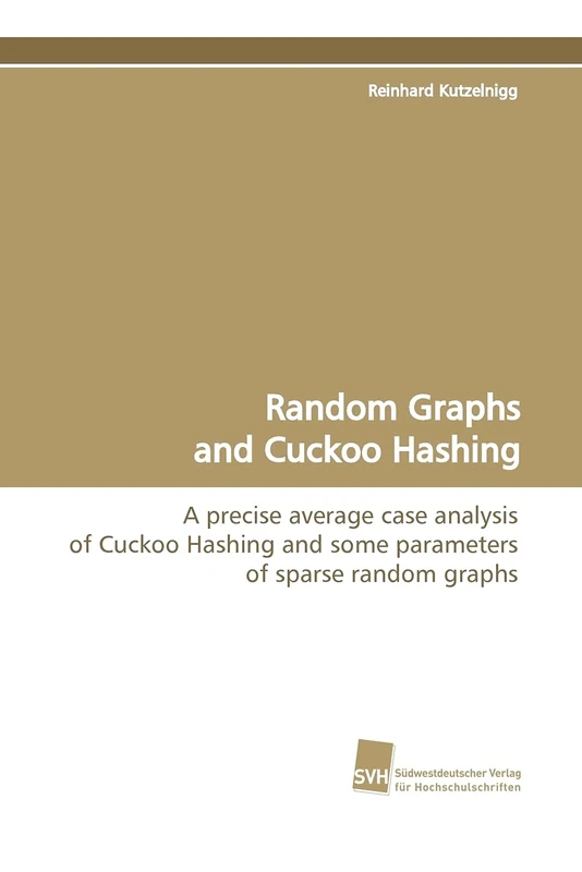 Random Graphs and Cuckoo Hashing: A precise average case analysis of Cuckoo Hashing and some parameters of sparse random graphs