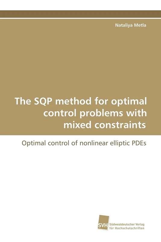 The Sqp Method for Optimal Control Problems with Mixed Constraints: Optimal control of nonlinear elliptic PDEs