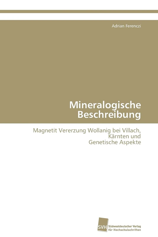 Mineralogische Beschreibung: Magnetit Vererzung Wollanig bei Villach, Kärnten und Genetische Aspekte - Image 1