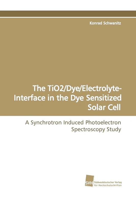 The TiO2/Dye/Electrolyte-Interface in the Dye Sensitized Solar Cell: A Synchrotron Induced Photoelectron Spectroscopy Study