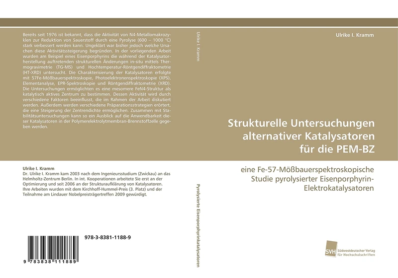 Strukturelle Untersuchungen alternativer Katalysatoren für die PEM-BZ: eine Fe-57-Mößbauerspektroskopische Studie pyrolysierter Eisenporphyrin-Elektrokatalysatoren - Image 1
