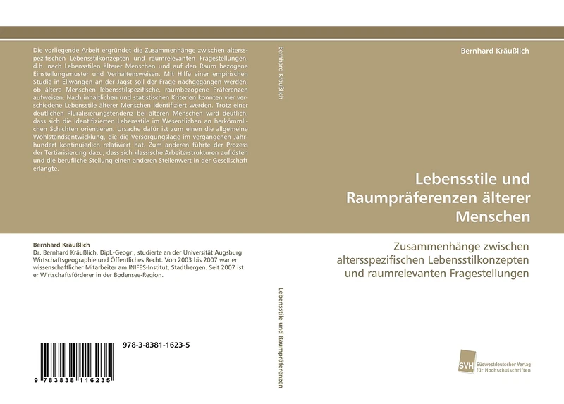 Lebensstile und Raumpräferenzen älterer Menschen: Zusammenhänge zwischen altersspezifischen Lebensstilkonzepten und raumrelevanten Fragestellungen - Image 1